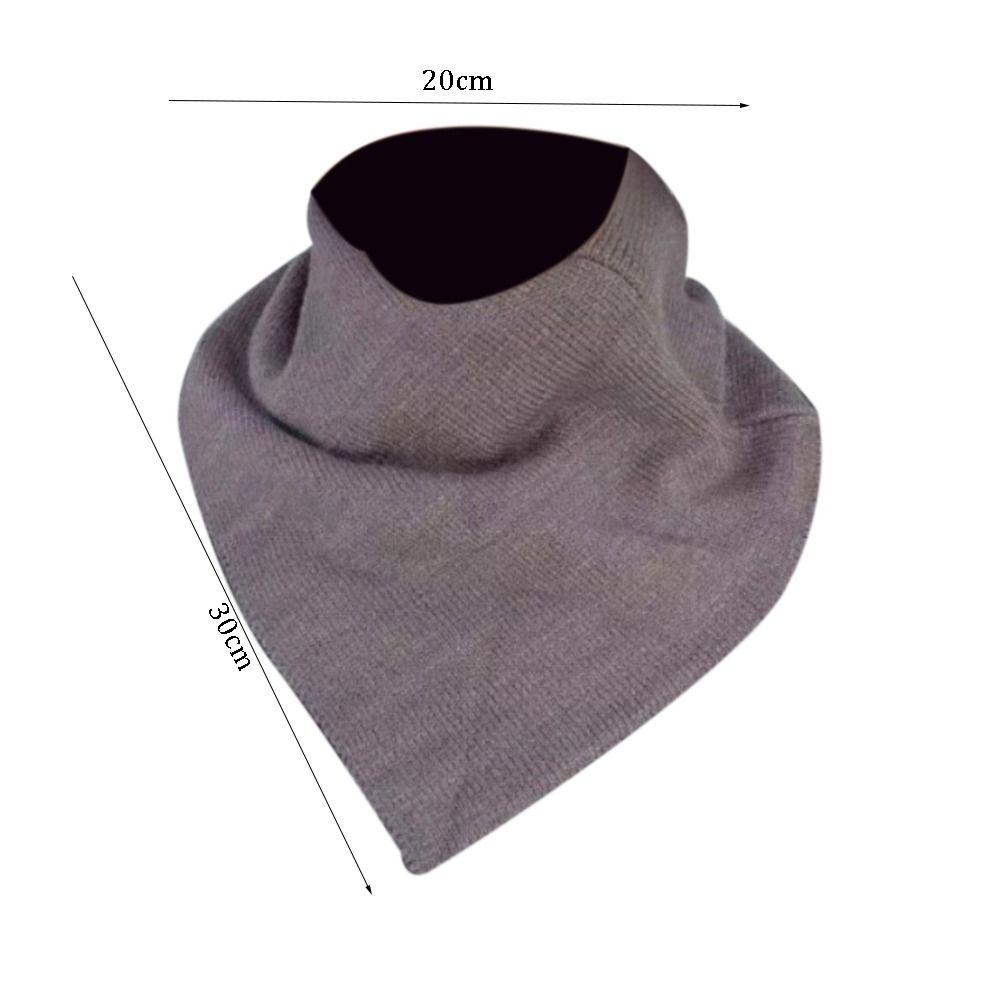 Ветрозащитный Треугольный Вязаный Шарф Утепление Зимние Шарфы Мужской Женский Шарф Снуд Воротник Труба Унисекс
