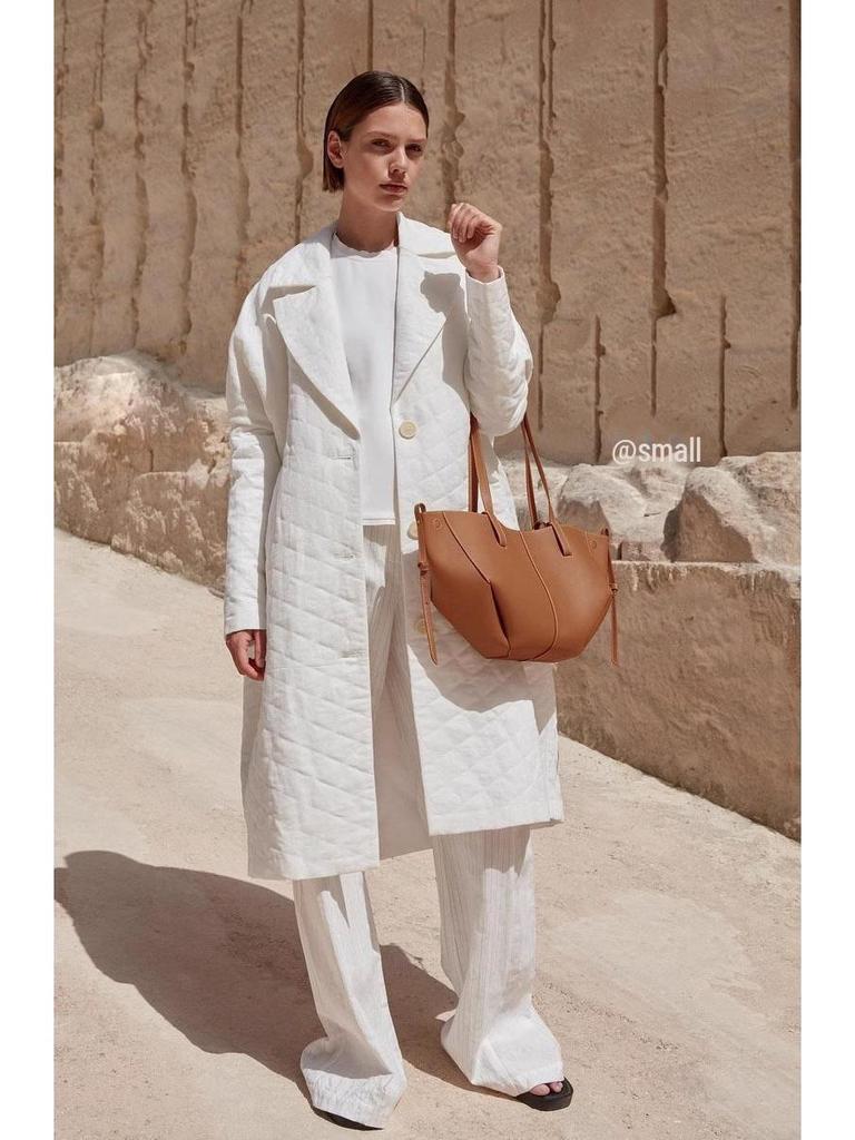 Женская сумка-тоут из натуральной французской кожи большой вместимости 2024 года