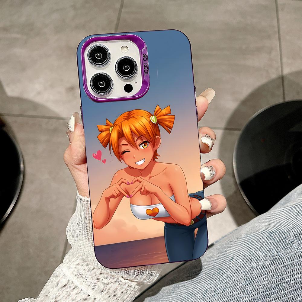 Everlasting Summer Alisa Purple Translucent Mobile Phone Case for iPhone 17 16 15 14 13 12 11 X XR XS Air Pro Max Plus Cover