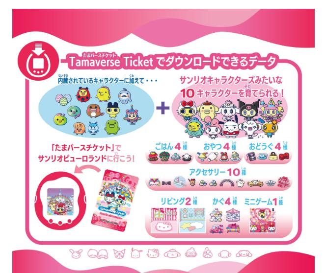 Bandai Тамагочи Юни персонажи Sanrio портативная игровая консоль розовый