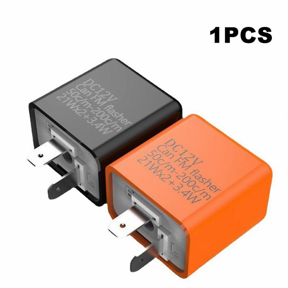 2-контактное электронное светодиодное реле-мигалка с регулируемой скоростью, быстрое мигание указателя поворота, новое