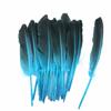 10Pcs Gray Knife Plume Feather Colored Feather Goose Feather Diy Jewelry Handicraft Feather Pen Decorative Material About 22-28Cm Long