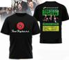 Футболка Foo Fighters 2026 EU_UK Tour Двусторонняя Мерч Рок-группы Хлопок Унисекс Футболка Подарок Фаната Повседневная Уличная Одежда Топы
