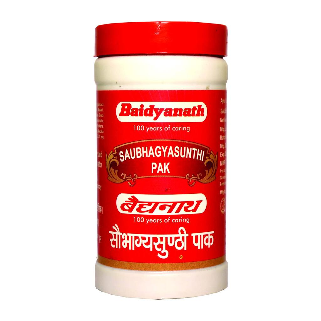 Baidyanath Saubhagya Sunthi Pak 100 Gm X Pack Of 2 Ayurvedic Herbal Supplement For Lactating Mothers