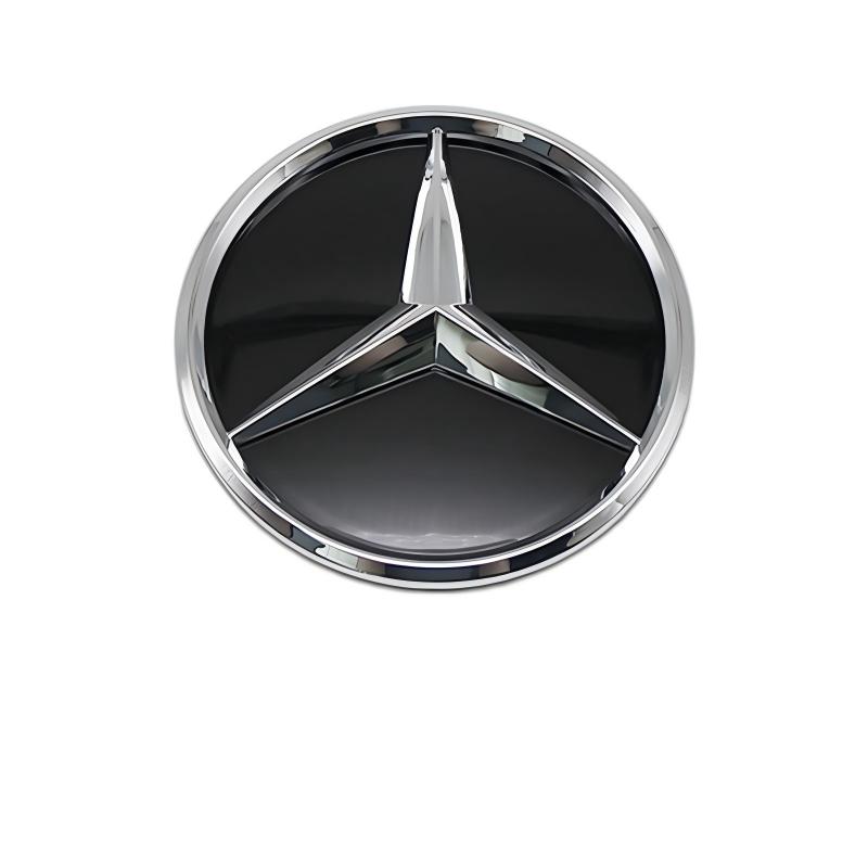 3D Mirror Mesh Front Grille Star Emblem Badge Replacement For Mercedes Benz W205 W204 W253 W213 Car Styling Accessories CJKLM1
