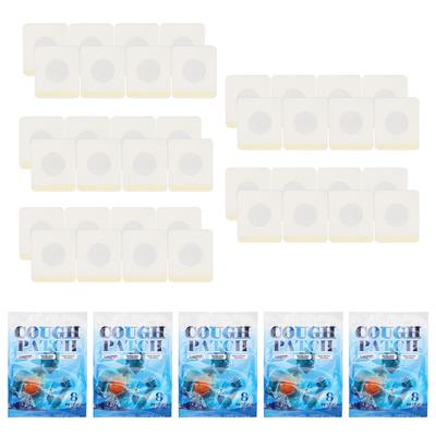 40 шт. пластырь от кашля облегчение кашля грудная клетка простуда подавитель наклейка акупунктурная физиотерапевтическая подушечка