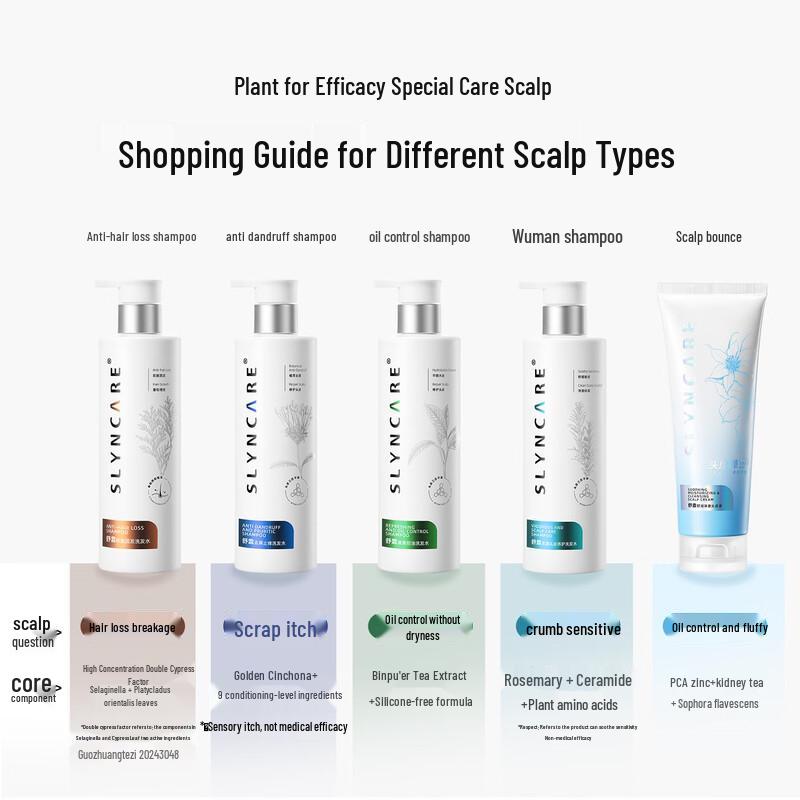 SLYNCARE Refreshing Anti-Dandruff Scalp Care Shampoo 248ml