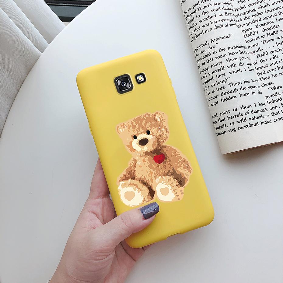 case For Samsung Galaxy A7 2017 Case Cute Painted silicon soft tpu phone back Cover Bumper For Samsung A7 2017 A720 A720f Cases