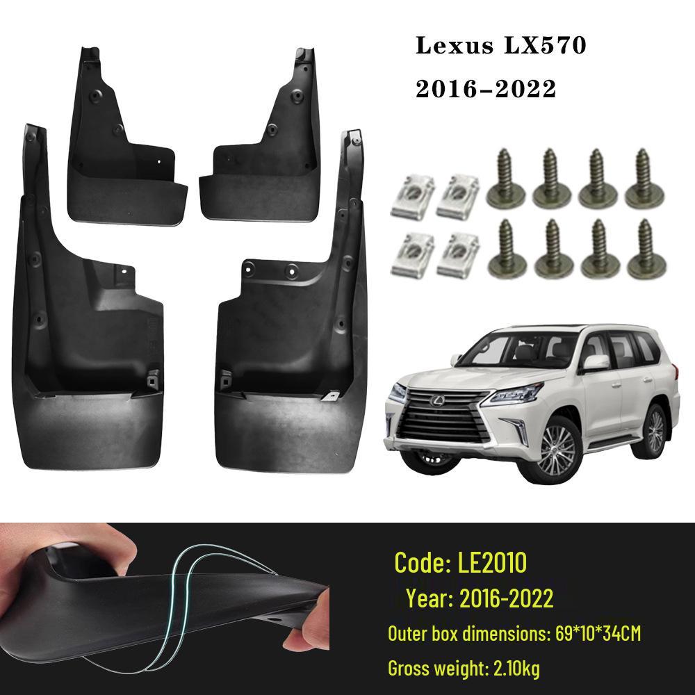 Совместимый задний грязезащитник колеса для Lexus LX570 (Модели 09-22)