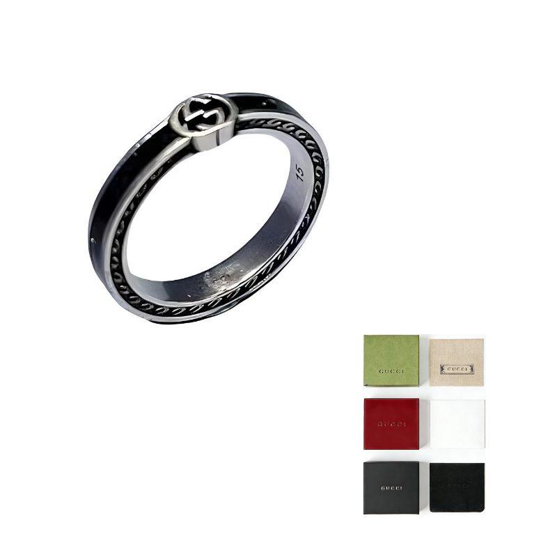Gucci Кольцо с переплетающимися буквами G 701620-J8410-1064
