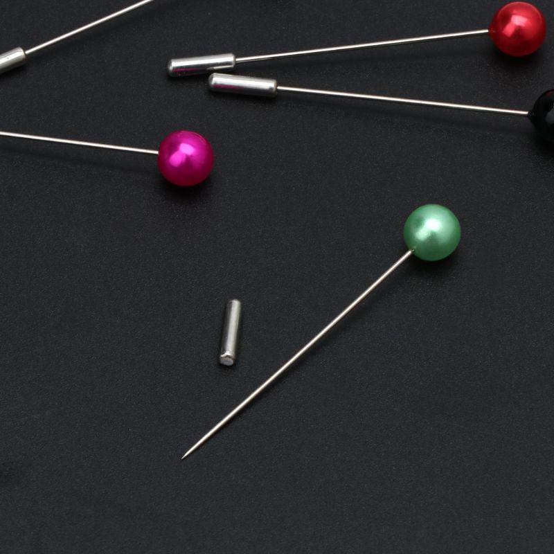 12Pcs Women Brooch Pins Crystal Hijab Scarf Pearl Safety Pin Sweater Shawl Clips