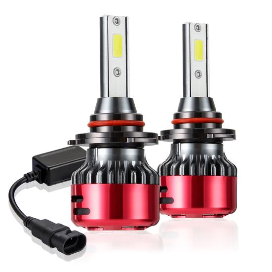 2Pcs Waterproof High Brightness LED Car Light Bulb Automobile Headlights Lamp