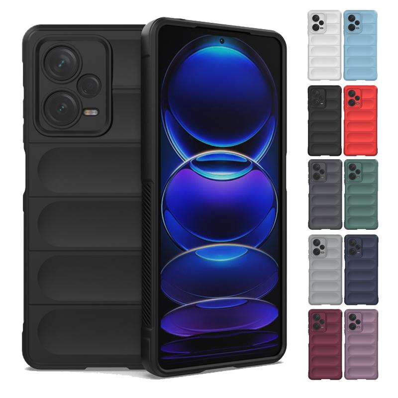 Чехол-накладка для Redmi Note 12 Pro Plus Capas Новый противоударный чехол из мягкого ТПУ Xiaomi Redmi Note 12 Pro Plus