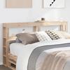 VidaXL Headboard with Shelves 160 Cm Solid Pine Wood, Wooden Headboard, Headboard with Storage, Headboard On 850878