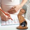 New Pregnant Sonogram Picture Frame Creative Wooden Ultrasound Photo Frame with Stand Gender Disclosure Party Decor for New Mom