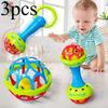 Childlike Hand Cranked Bell, Suitable for 0-3 Year Old Babies, Soothing and Hearing Development Toys, Newborns, Thanksgiving Holiday Gifts