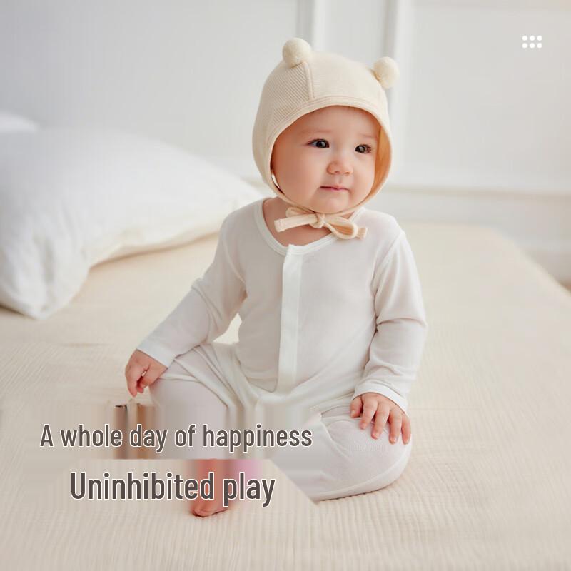 Labi Baby Summer Long-Sleeve Mesh Bodysuit