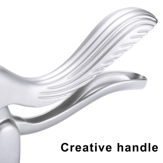 Щелкунчик для грецких орехов пекан в форме белки из цинкового сплава, открывалка для ореховой скорлупы, нескользящая конструкция