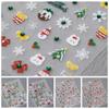 Xmas Nail Charms  Christmas Nail Stickers Nail Accessories Christmas Nail Decorations  Lady