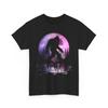 Bigfoot with Moon T-Shirt, Forest Sasquatch Bigfoot Believers Women Men Shirt