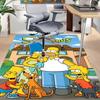 Simpsons Family Adventure Carpet For Playroom Bedroom Living Room Sofa Home Decorkids Game Area Rug Nonslip Floor Mat