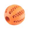 Pet Dog Interactive Toy 7cm Dogs Natural Rubber Ball Leaking Ball Tooth Clean Balls for Dog Cat Chew Toys Accesorios Para Perro