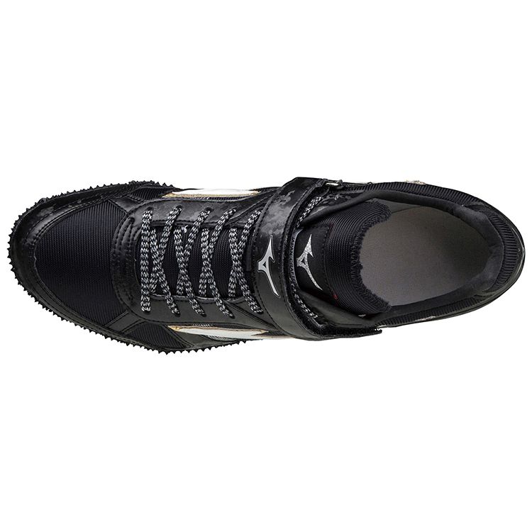 Mizuno Полевые Гео HJ-C Низкие Профессиональные Кроссовки для Бега Унисекс Кроссовки для Бега Черные Белые U1GA204252