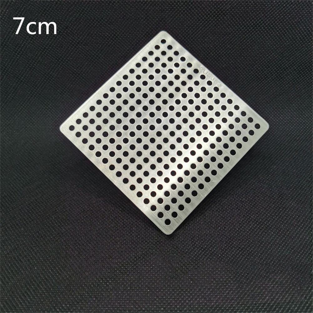 Drain Cover Bathroom Accessories Floor Drain Pad Square Drain Cover Sink Strainer Hair Filter