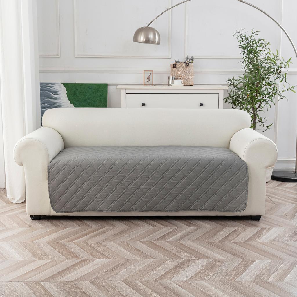 Genina Waterproof Couch Cover, Washable Couch Sofa Cover for Pets Friendly, Furniture Slipcover