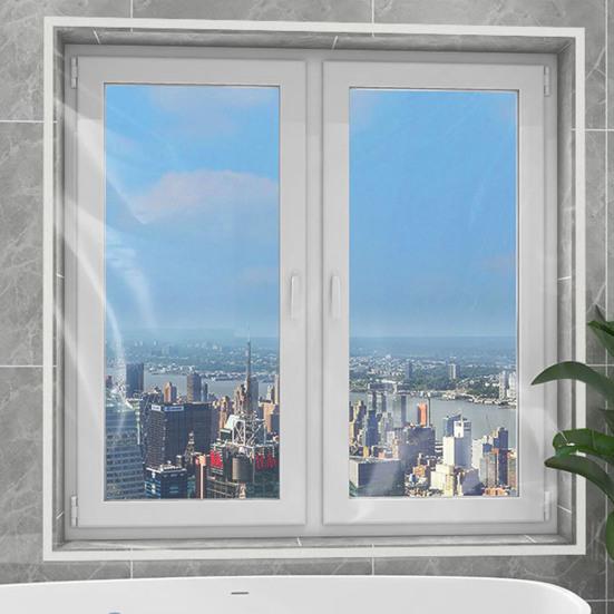 Зимняя изоляционная штора Прозрачная тепловая штора Оконный экран Самоклеящаяся защитная пленка для окон Оконный брезент Keep