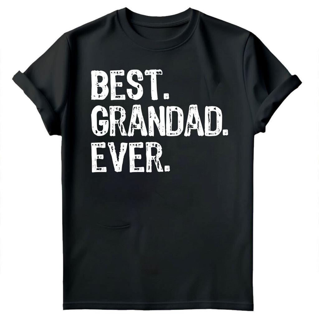 Best Grandad Ever Fathers Day Mens Unisex T-Shirts Gift Novelty Birthday Tee #FD