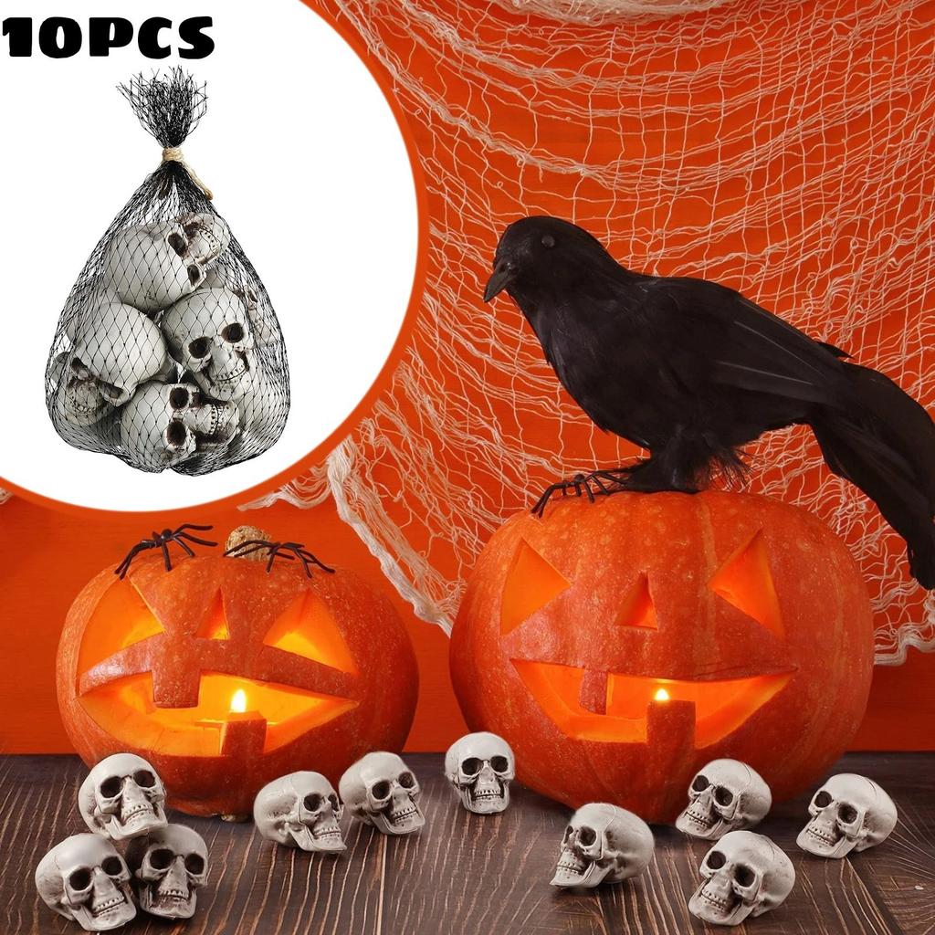 10 штук Украшения для создания атмосферы ужаса Праздничный реквизит для оформления сцены ужаса