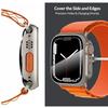 Защитный чехол-бампер для Apple Watch 44 мм 45 мм 40 мм 41 мм Жесткий ПК Передний и задний бампер для IWatch 9 8 7 6 5 4 Изменить на Ultra