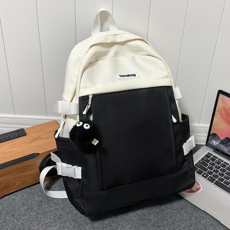 School Bag Girls Primary School Students Burgundy School Backpack Middle School Students High Quality Fashion Junior High School Backpack