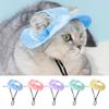 Pet Outdoor Supplies Large And Small Dogs And Cats Sunshade Dew Ears Puppy Cap Headwear,S