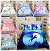 3D Unicorn Pattern Bedding Set Bedroom Duvet Cover Home Bedding Set Single/Double Bedding Home Decoration