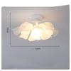 Petal Dining Room Chandelier Nordic Modern Model Room Bedroom Art Ceiling Lamp