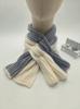 Scarf women's winter versatile warm couple student neck protection imitation cashmere knitted wool girls scarf senior sense men