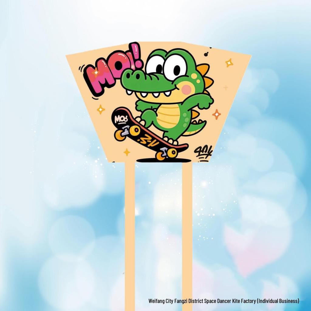 Weifang Soft Cartoon Kite for Kids – Easy to Fly, Portable Outdoor Toy