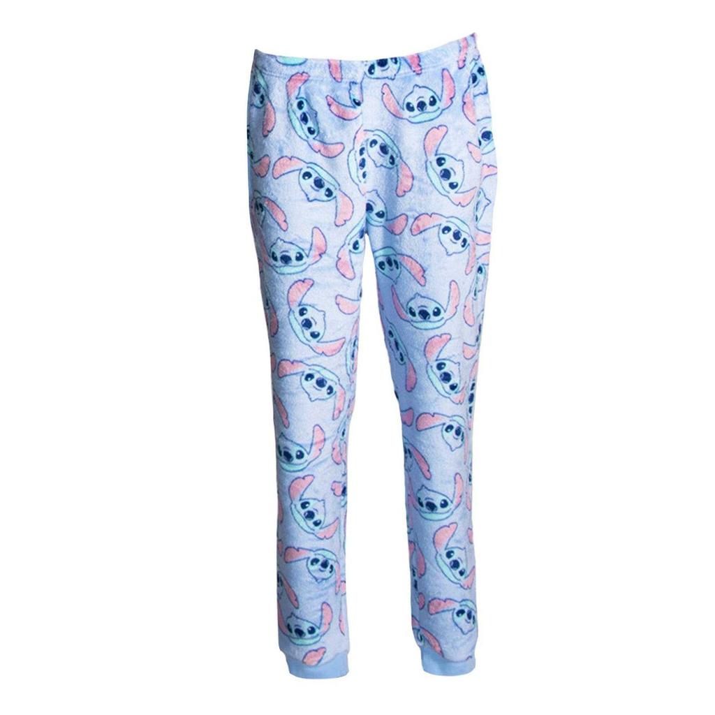 Lilo & Stitch Womens/Ladies Fleece Long Pyjama Set