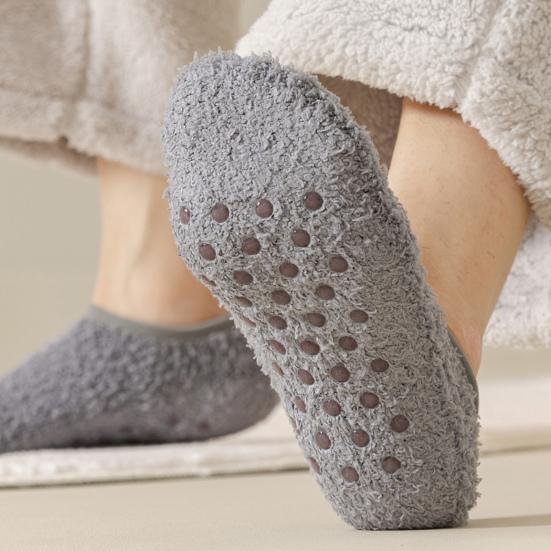 Soft Slipper Socks for Women Fuzzy Floor Socks with Grips