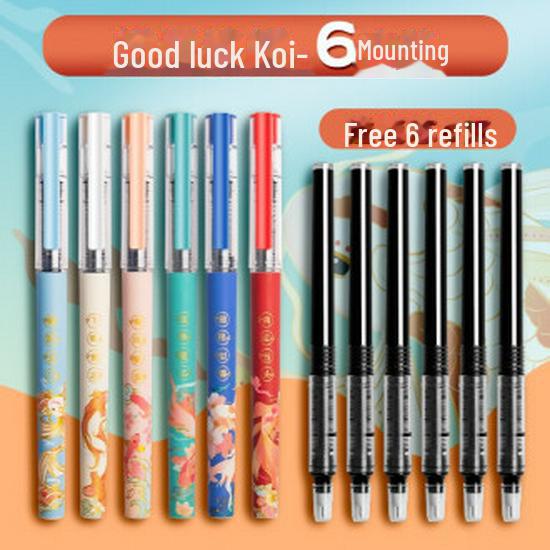 Шариковая ручка Metaverse Quick-Dry 0,5 мм для студентов - ручка с полной иглой и стержнем для подписи