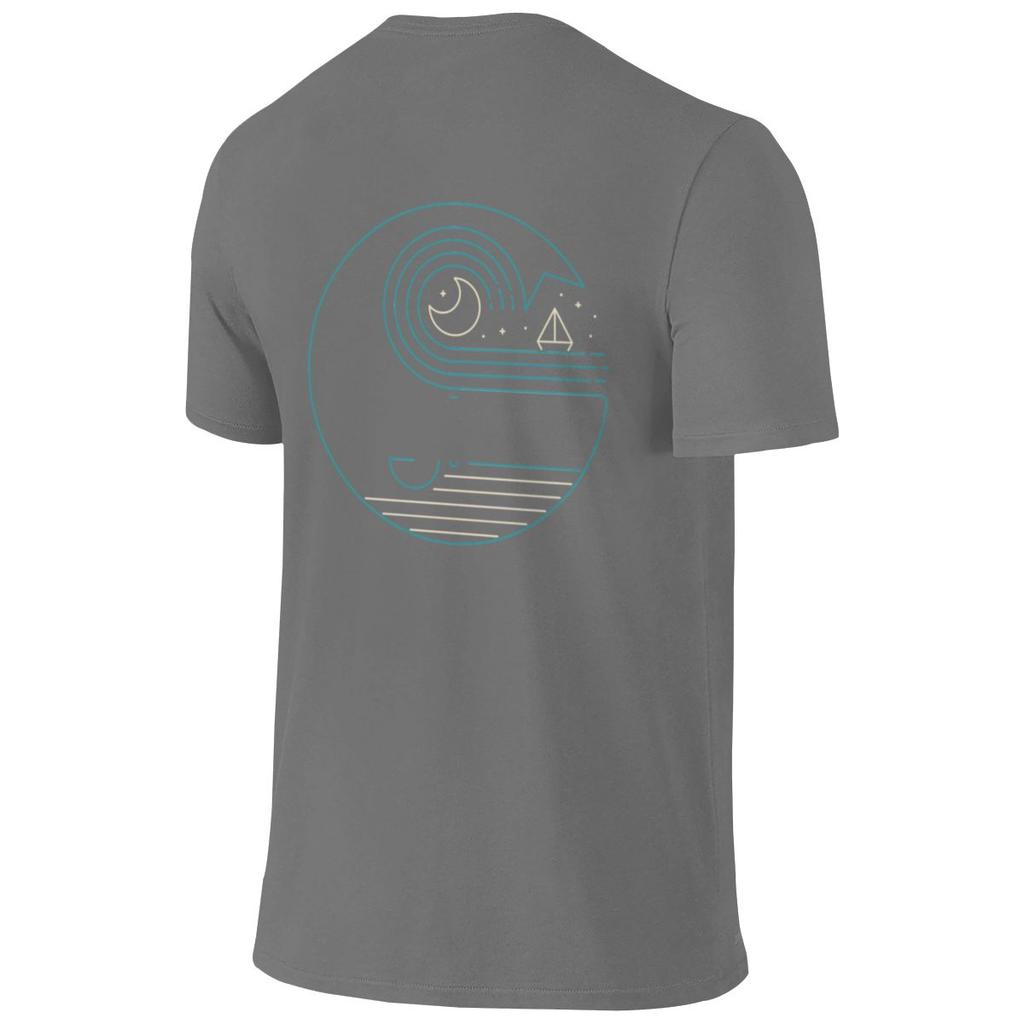 Moonlight Companions Abrasionresistant Reversible Tshirtkorean Style Minimal Breathable And Skinfriendly Short Sleeve