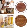 1/2 шт. Крышка для банки для хранения из дерева Mason Jar 85 мм, 70 мм, крышка для бутылки с широким горлом, кухонная крышка