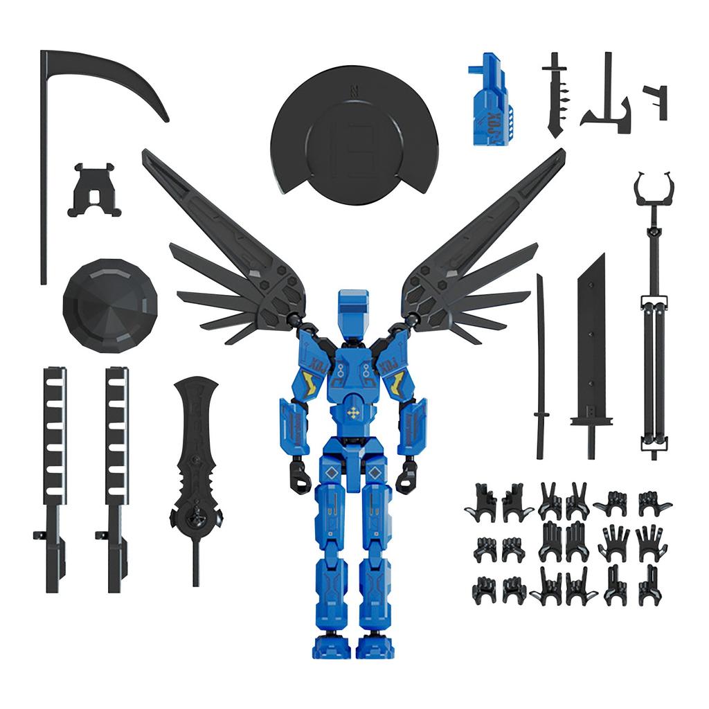 Joint Movable 3d Printed Doll Toy, Creative Decompression Desktop Ornament