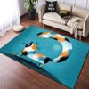 Cute Cat Carpet Living Room Children's Crawling Mat Doormat  Living Room Area Rug Games Area Washroom Floor Mat Kawaii Yoga Rug