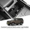 For Hyundai Santa Fe 2025 Car Water Cup Holder Central Control Drinks Holder Silicone Storage Tray Interior Accessories