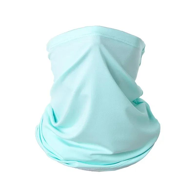 Multi-purpose Turban Riding Scarf Cycling Bandana Men Women Neck Cover Sunscreen Ice Silk Outdoor Fishing Hiking Headwear Mask