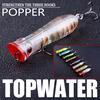 Рыболовные твердые наживки Рыболовные приманки Верхневодный карандаш-поппер Пластиковые приманки для ловли троллинга Воблеры