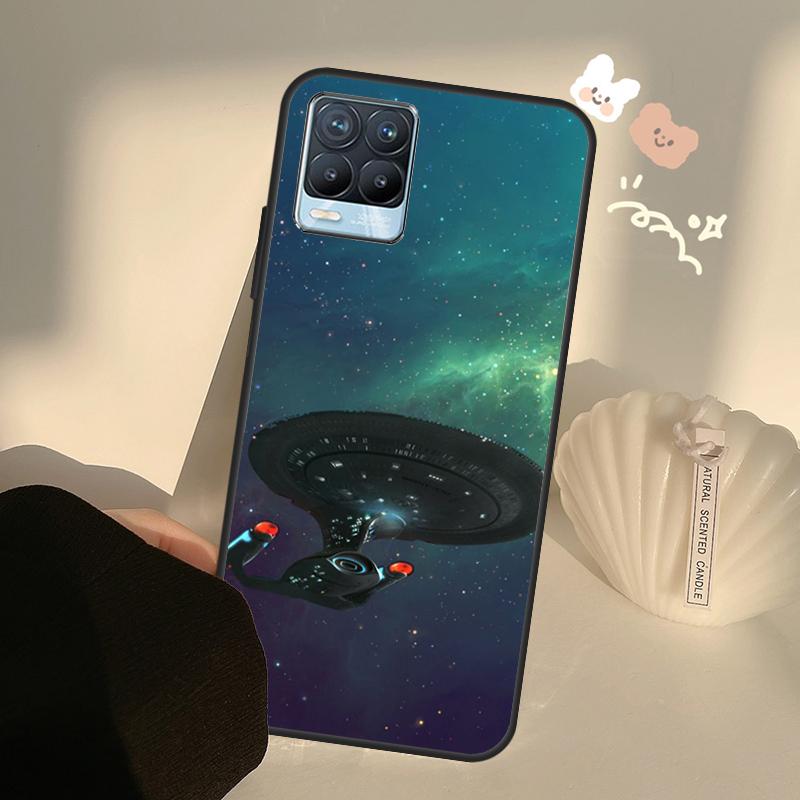 Художественный чехол Космический корабль для Realme GT7 Pro GT6 C65 C67 C61 C53 C55 C51 C25 C63 C71 C75 11 12 13 14 15 Pro Plus